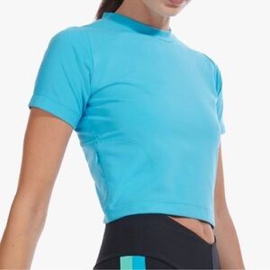 New Balance x STAUD Crop Top Size Medium Workout Gym Athleisure Activewear